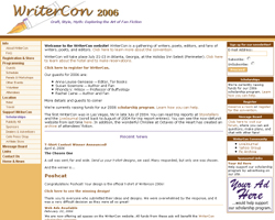 Writercon 2006 website